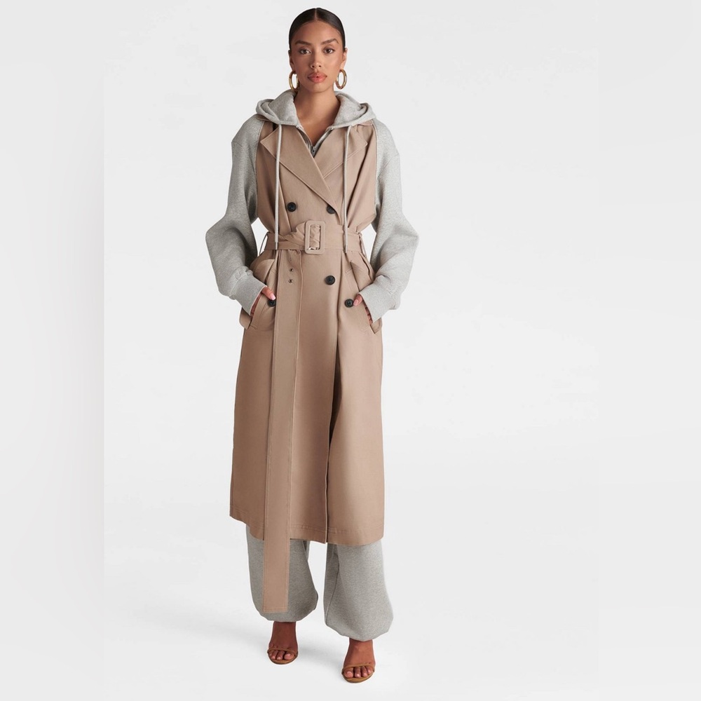 KBB by KAHLANA ‘The sweatshirt Trench Coat